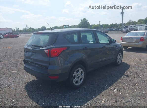1FMCU0F77KUB75603 2019 FORD ESCAPE Gray უკანა მარჯვენა
