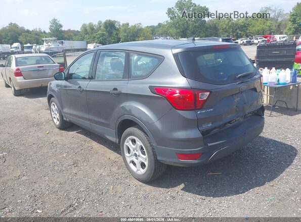 1FMCU0F77KUB75603 2019 FORD ESCAPE Gray უკანა მარცხენა