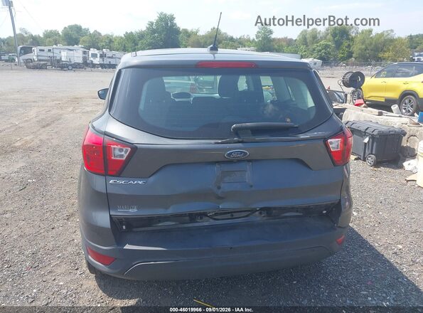 1FMCU0F77KUB75603 2019 FORD ESCAPE Gray წინა ხედი