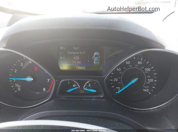 1FMCU0F77KUB75603 2019 FORD ESCAPE Gray უკანა სავარძლების ხედი