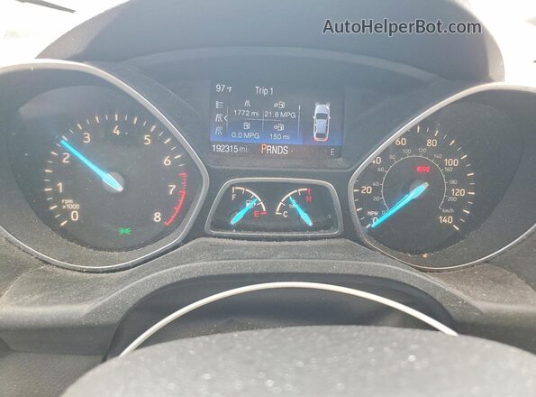 1FMCU0F78HUB89759 2017 FORD ESCAPE Черный Вид щитка приборов