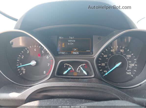 1FMCU0F79KUB66854 2019 FORD ESCAPE Silver Widok tylnych siedzeń