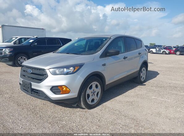 1FMCU0F7XJUC89335 2018 FORD ESCAPE Silver Передня ліва чверть