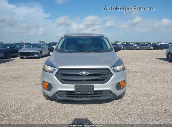 1FMCU0F7XJUC89335 2018 FORD ESCAPE Silver Вид щитка приладів