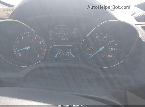 1FMCU0F7XJUC89335 2018 FORD ESCAPE Silver Вид задніх сидінь