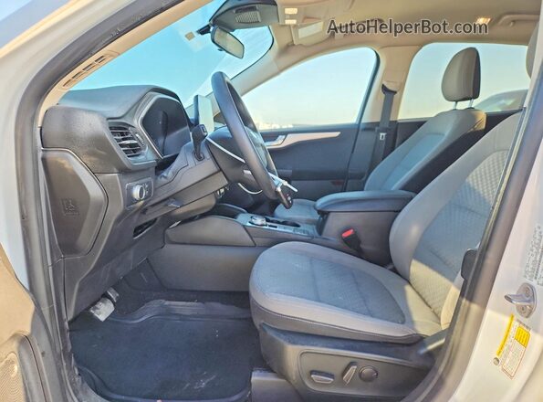 1FMCU0G64LUA32096 2020 FORD ESCAPE White Widok wnętrza z przodu