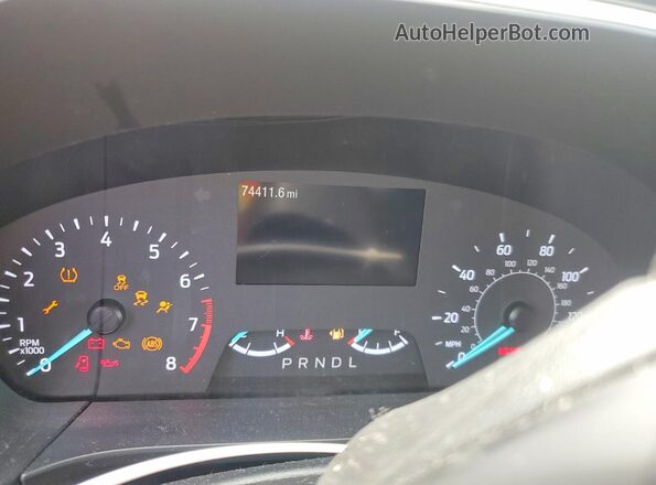 1FMCU0G64NUB39281 2022 FORD ESCAPE Gray Widok zestawu wskaźników