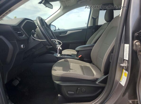 1FMCU0G64NUB39281 2022 FORD ESCAPE Gray Widok wnętrza z przodu