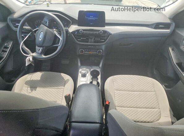 1FMCU0G64NUB39281 2022 FORD ESCAPE Gray Widok deski rozdzielczej