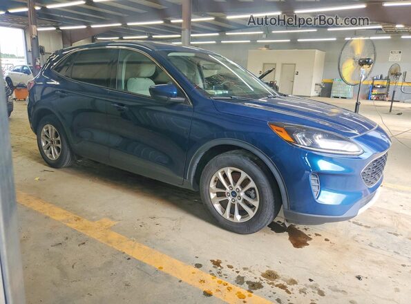 1FMCU0G65LUA93456 2020 FORD ESCAPE Blue Przód prawy