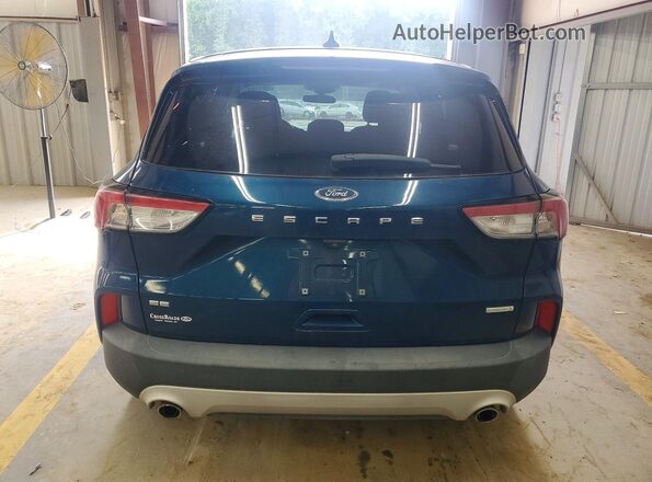 1FMCU0G65LUA93456 2020 FORD ESCAPE Blue Widok z tyłu