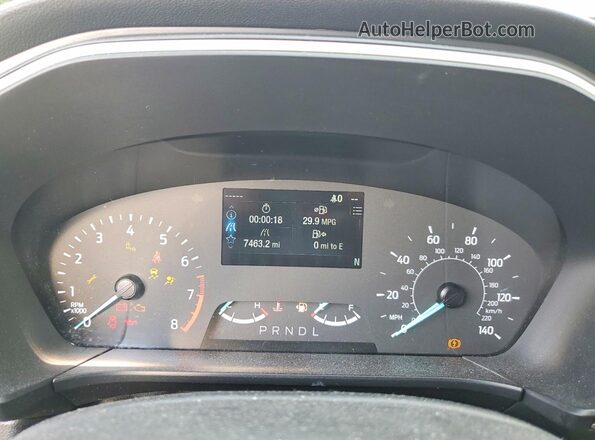 1FMCU0G68NUA09701 2022 FORD ESCAPE Silver Widok zestawu wskaźników
