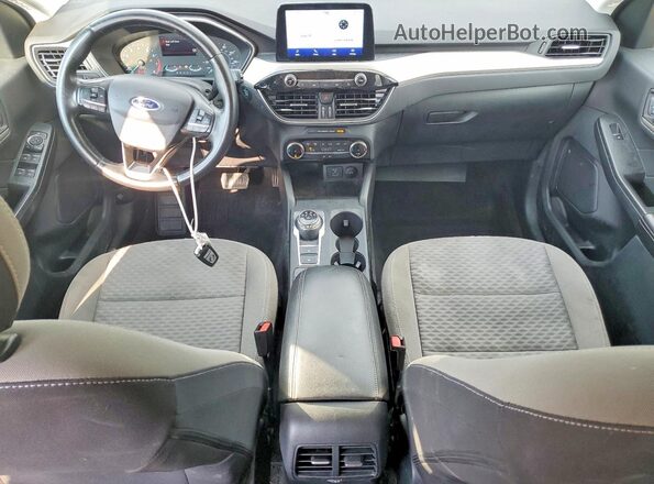 1FMCU0G68NUA09701 2022 FORD ESCAPE Silver Widok deski rozdzielczej