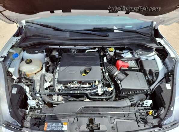 1FMCU0G69LUC02646 2020 FORD ESCAPE White Vista del compartimento del motor