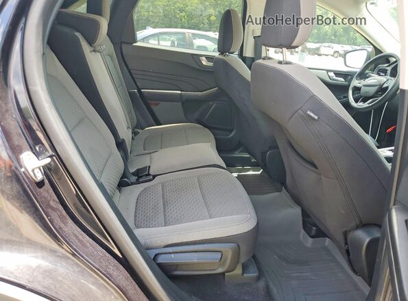 1FMCU0G69MUB00863 2021 FORD ESCAPE Black Widok wnętrza z tyłu