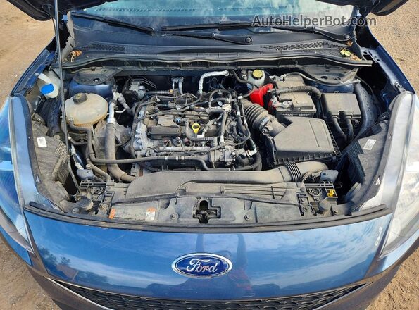 1FMCU0G6XLUC65237 2020 FORD ESCAPE Blue უკანა სალონის ხედი