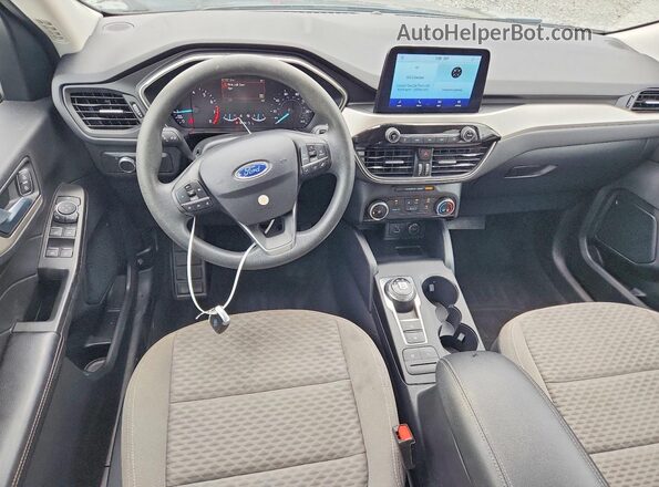 1FMCU0G6XMUA20598 2021 FORD ESCAPE Gray Vista del salpicadero