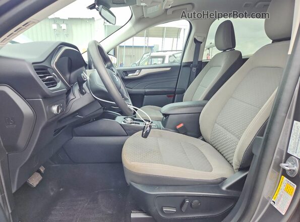 1FMCU0G6XMUA20598 2021 FORD ESCAPE Gray Vista interior delantera