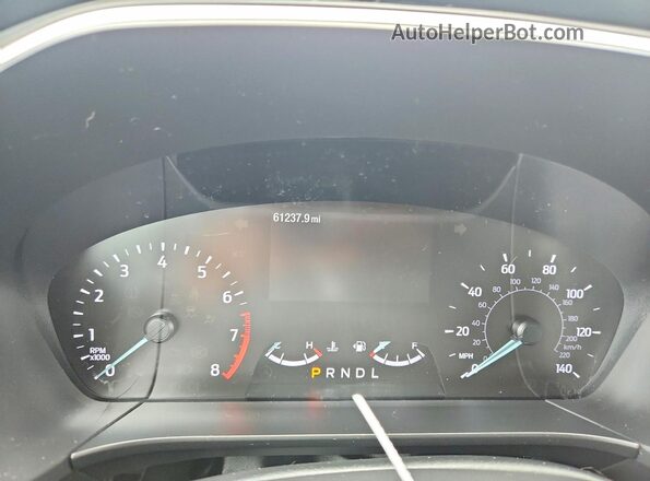 1FMCU0G6XMUA20598 2021 FORD ESCAPE Gray Vista del cuadro de instrumentos