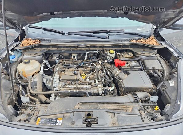 1FMCU0G6XMUA20598 2021 FORD ESCAPE Gray Vista del compartimento del motor