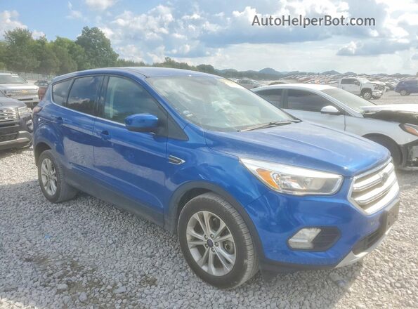 1FMCU0G99HUD17183 2017 FORD ESCAPE Синий Передняя правая четверть