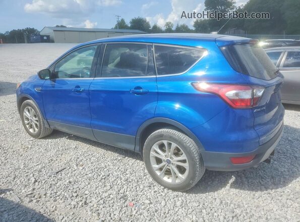 1FMCU0G99HUD17183 2017 FORD ESCAPE Синий Задняя левая четверть