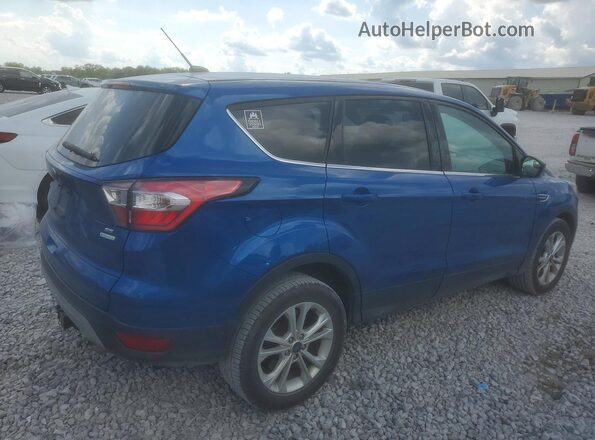 1FMCU0G99HUD17183 2017 FORD ESCAPE Синий Задняя правая четверть