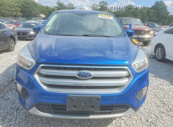 1FMCU0G99HUD17183 2017 FORD ESCAPE Синий Вид спереди
