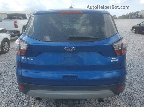 1FMCU0G99HUD17183 2017 FORD ESCAPE Синий Вид сзади