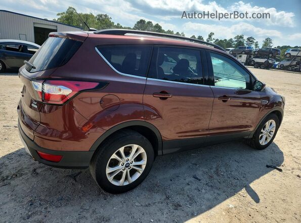1FMCU0GD1JUA95393 2018 FORD ESCAPE Brown Trasero derecho