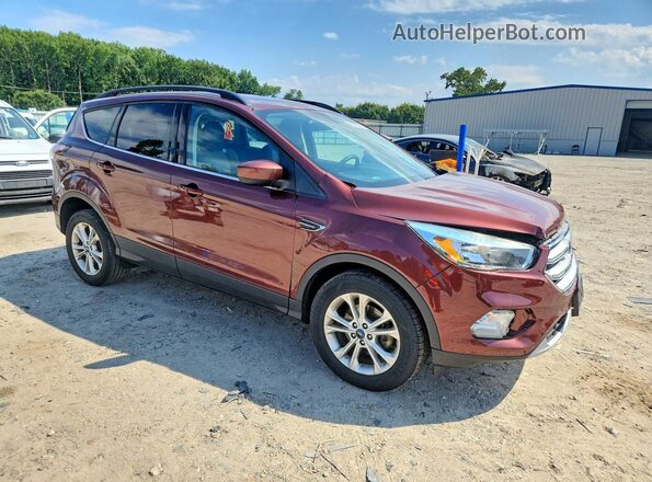 1FMCU0GD1JUA95393 2018 FORD ESCAPE Brown Delantero derecho