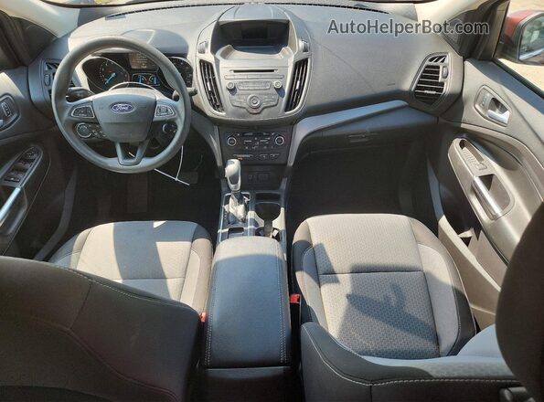 1FMCU0GD1JUA95393 2018 FORD ESCAPE Brown Vista del salpicadero