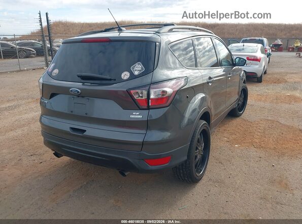 1FMCU0GD2HUE74753 2017 FORD ESCAPE Серый Задняя правая четверть