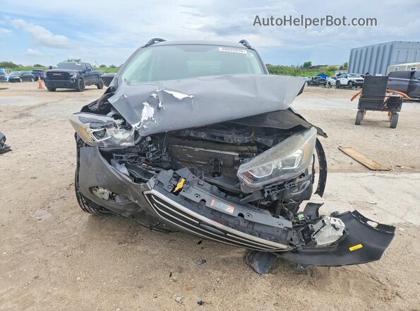 1FMCU0GD2JUB97608 2018 FORD ESCAPE Серый Вид спереди