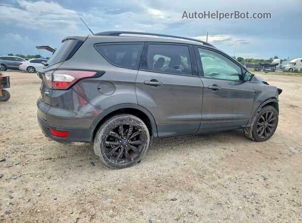 1FMCU0GD2JUB97608 2018 FORD ESCAPE Серый Задняя правая четверть