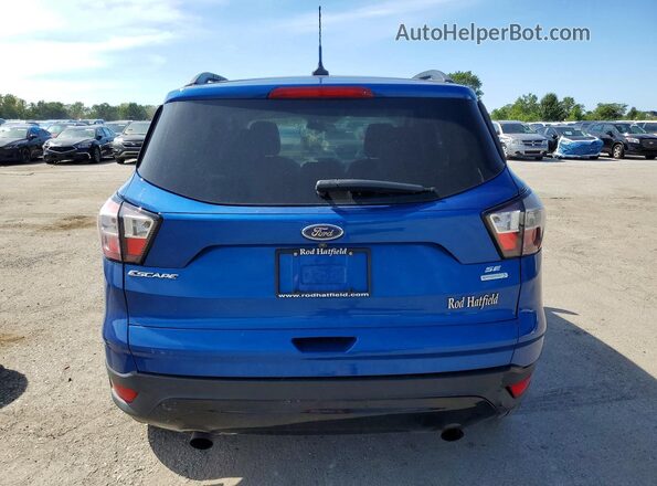 1FMCU0GD2JUD42517 2018 FORD ESCAPE Blue უკანა ხედი