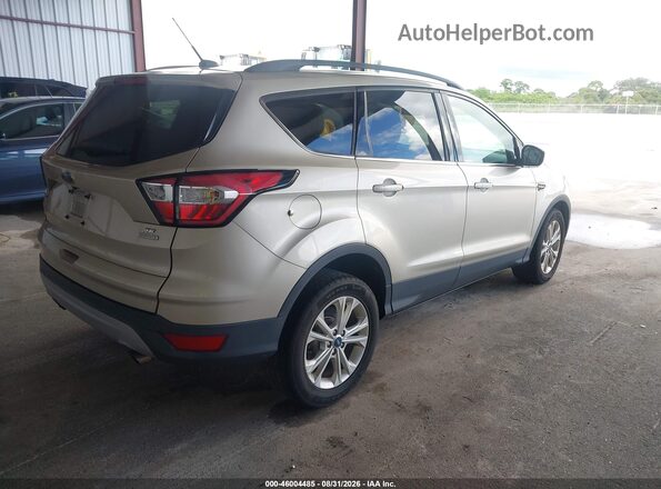 1FMCU0GD3JUA79714 2018 FORD ESCAPE Beige Задня права чверть