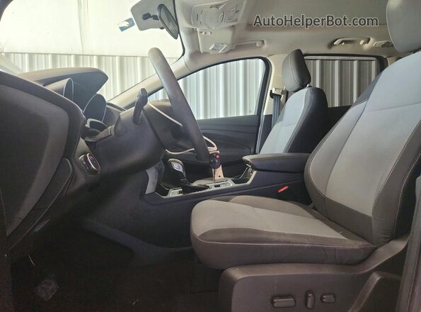 1FMCU0GD3JUB16163 2018 FORD ESCAPE Gray Вид салону спереду