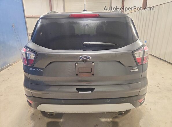 1FMCU0GD3JUB16163 2018 FORD ESCAPE Gray Вид ззаду