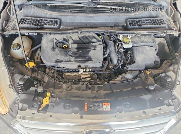 1FMCU0GD3JUB16163 2018 FORD ESCAPE Gray Вид підкапотного простору