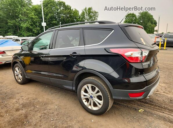 1FMCU0GD3JUC69206 2018 FORD ESCAPE Black უკანა მარცხენა