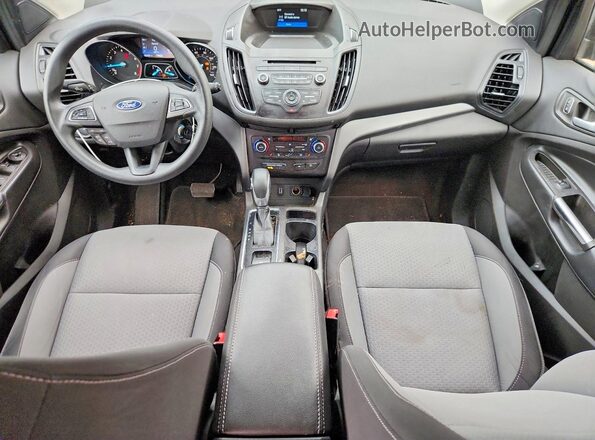1FMCU0GD3JUC69206 2018 FORD ESCAPE Black წინა პანელის ხედი