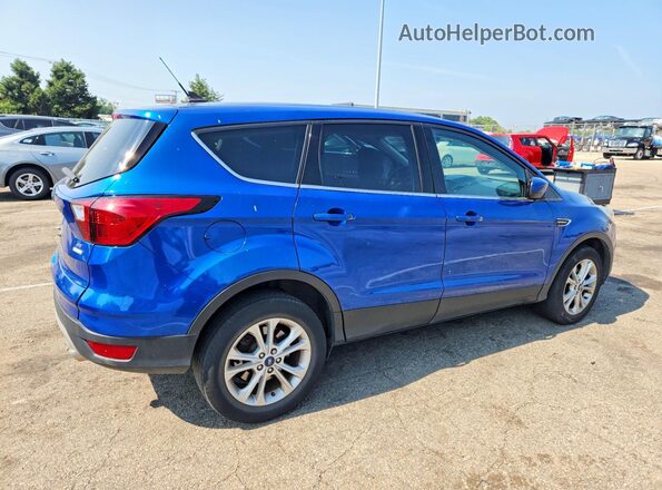 1FMCU0GD3KUB99031 2019 FORD ESCAPE Синий Задняя правая четверть