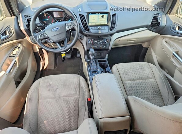 1FMCU0GD3KUB99031 2019 FORD ESCAPE Синий Вид панели приборов