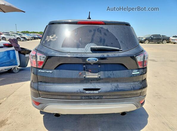 1FMCU0GD4HUC10014 2017 FORD ESCAPE Black Vista trasera