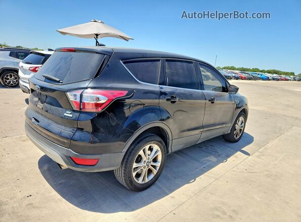 1FMCU0GD4HUC10014 2017 FORD ESCAPE Black Trasero derecho