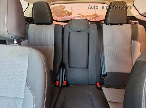 1FMCU0GD4HUC10014 2017 FORD ESCAPE Black Vista de los asientos traseros