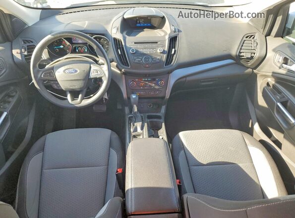 1FMCU0GD4HUD12123 2017 FORD ESCAPE Белый Вид панели приборов