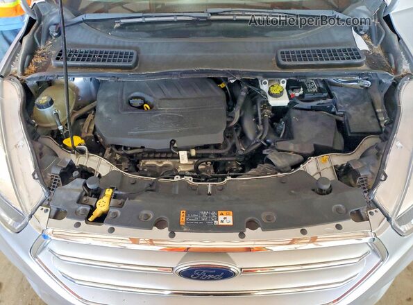 1FMCU0GD4JUB96475 2018 FORD ESCAPE Silver Widok komory silnika