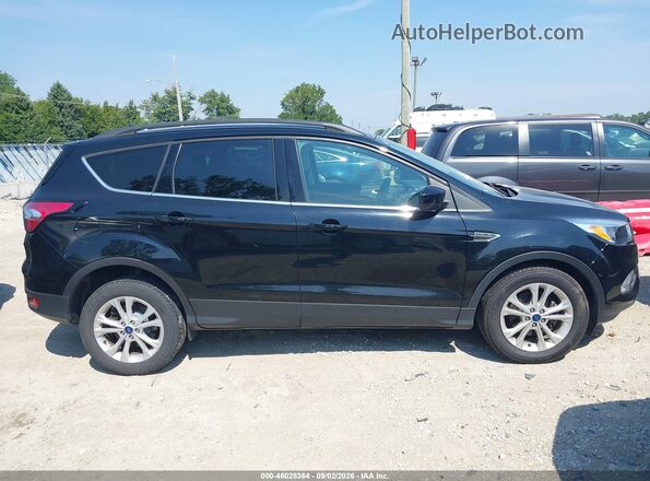 1FMCU0GD4JUD34824 2018 FORD ESCAPE Black Vista interior trasera